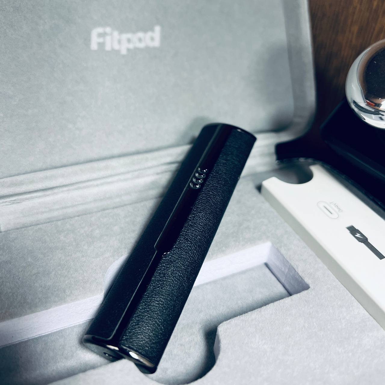 Fitpod一代皮革主機 電子煙界的愛馬仕 通用悅刻一代 頂級皮革質感主機:圖片 3