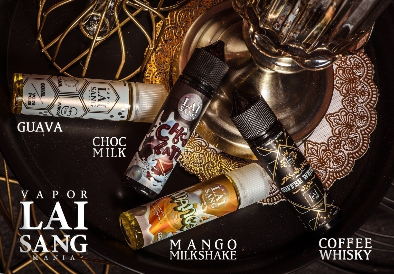 LAI SANG 賴桑煙油 - 多口味選擇 30ml/60ml(0mg/30mg) 紅心芭樂、芒果奶昔等