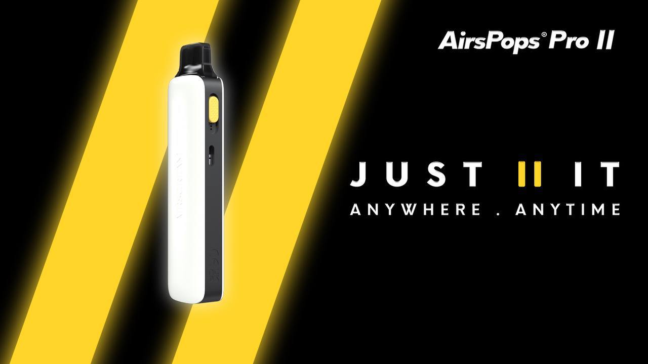 AIRSCREAM AirsPops Pro II 正版 新品上市 氣泡二代 小煙主機 空煙彈 英國品牌