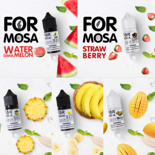 【FORMOSA 福爾摩沙】0mg 小煙油 30ml|水果系列五口味任選