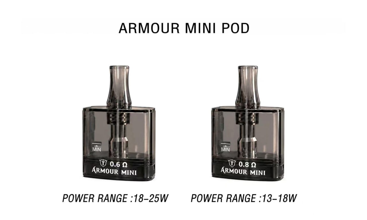 【ARMOUR MINI】輕巧高性能主機|0.6/0.8Ω空倉通用|台灣現貨