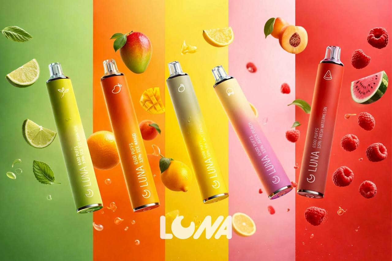 【LUNA 拋棄式6500口】超長續航 13ml大容量 水果×茶飲口味任選